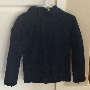 Navy blue girls Burton winter jacket